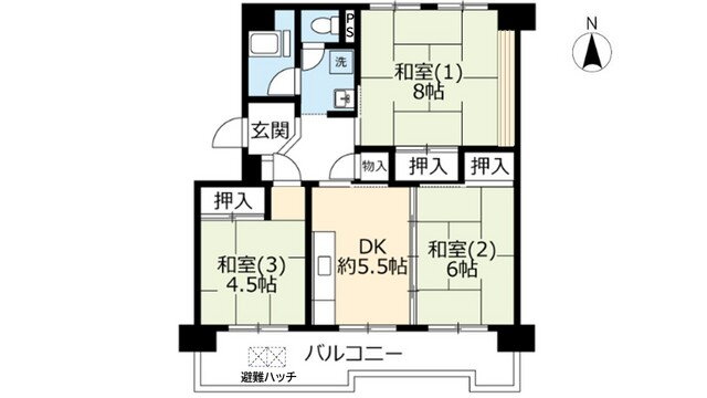 京都府京都市西京区大原野東境谷町１ 桂駅 3DK マンション 賃貸物件詳細