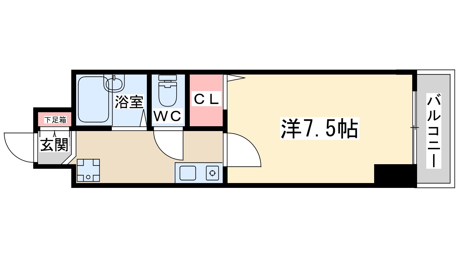 大阪府大阪市北区菅原町 北浜駅 1K マンション 賃貸物件詳細