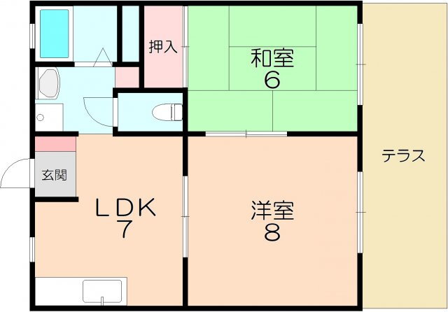 大阪府豊中市上野西２ 豊中駅 2DK アパート 賃貸物件詳細