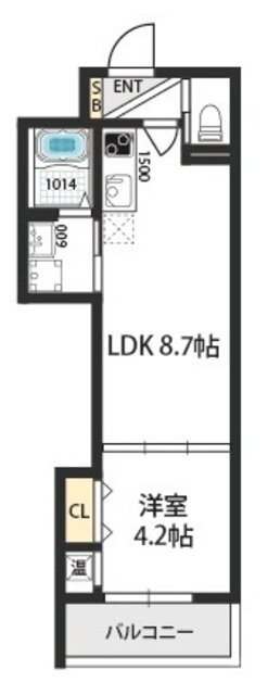 大阪府大阪市平野区長吉出戸６ 出戸駅 1LDK アパート 賃貸物件詳細