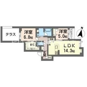 埼玉県さいたま市中央区下落合３ 与野駅 2LDK マンション 賃貸物件詳細