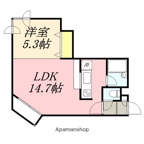 北海道札幌市中央区北十条西２１ 二十四軒駅 1LDK マンション 賃貸物件詳細