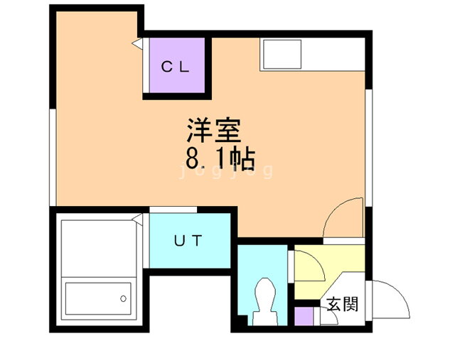 北海道札幌市北区麻生町１ 麻生駅 ワンルーム アパート 賃貸物件詳細