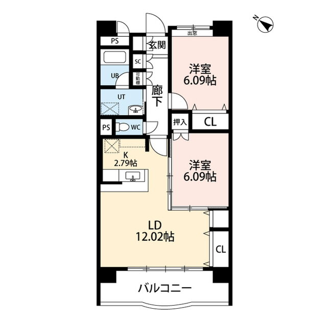 新潟県新潟市中央区下大川前通５ノ町 新潟駅 2LDK マンション 賃貸物件詳細