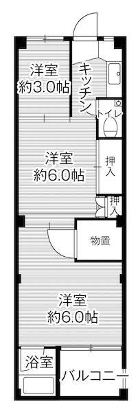 広島県廿日市市大野字下更地 宮島口駅 3K マンション 賃貸物件詳細