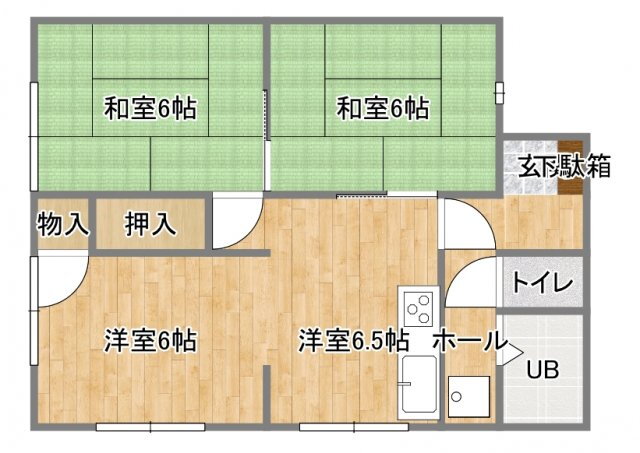 福島県いわき市勿来町 勿来駅 3DK アパート 賃貸物件詳細