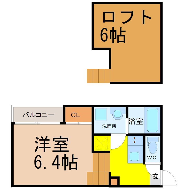 愛知県名古屋市南区呼続３ 桜本町駅 1SK アパート 賃貸物件詳細