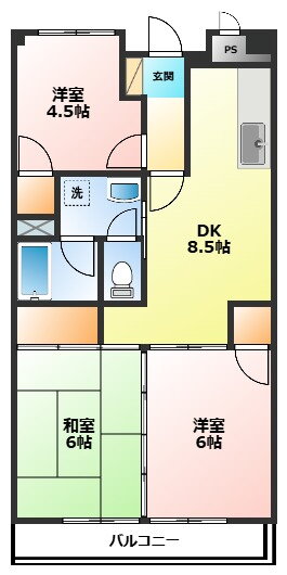 神奈川県小田原市蓮正寺 螢田駅 3DK マンション 賃貸物件詳細
