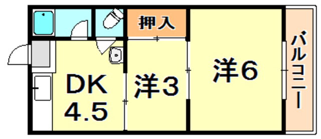 兵庫県神戸市垂水区千鳥が丘２ 山陽垂水駅 2DK アパート 賃貸物件詳細