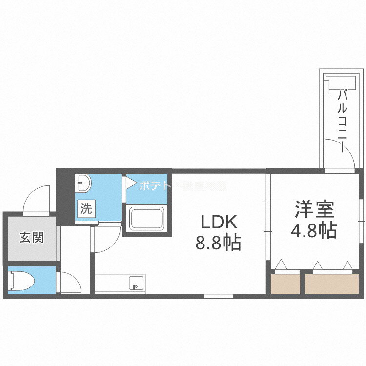 フジパレス住吉長居ＩＩＩ番館 1階 1LDK 賃貸物件詳細
