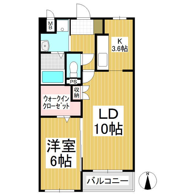 長野県佐久市長土呂 佐久平駅 1LDK アパート 賃貸物件詳細