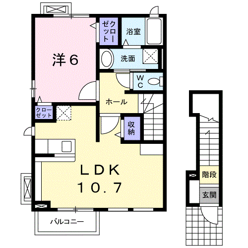 東京都世田谷区喜多見４ 喜多見駅 1LDK アパート 賃貸物件詳細