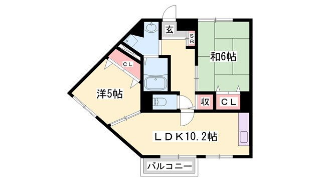 兵庫県加東市下滝野１ 滝野駅 2LDK アパート 賃貸物件詳細