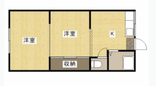 広島県福山市南蔵王町５ 東福山駅 2DK マンション 賃貸物件詳細