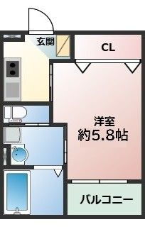 神奈川県川崎市幸区下平間 鹿島田駅 1K アパート 賃貸物件詳細
