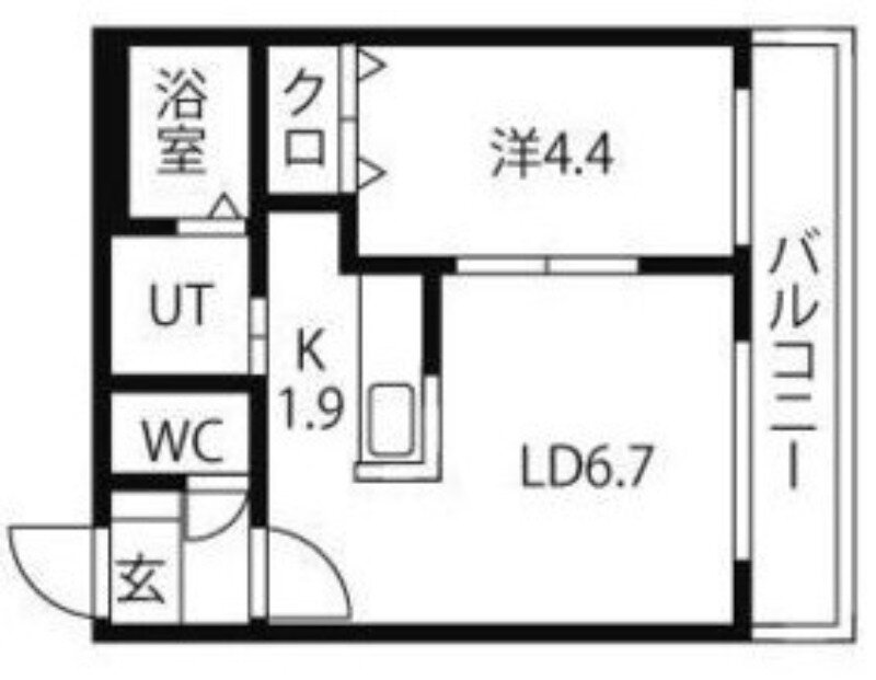 北海道札幌市西区琴似一条４ 琴似駅 1LDK マンション 賃貸物件詳細