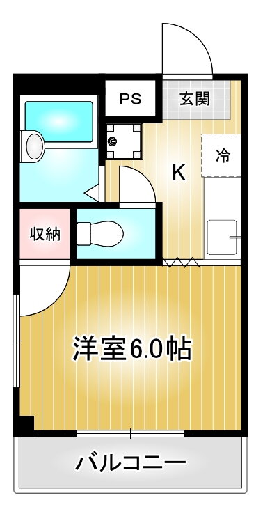 エクセル新栄 2階 1K 賃貸物件詳細