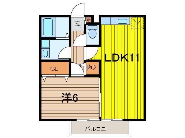 プレジオ 1階 1LDK 賃貸物件詳細