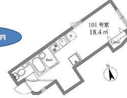 東京都渋谷区上原２ 代々木上原駅 ワンルーム アパート 賃貸物件詳細