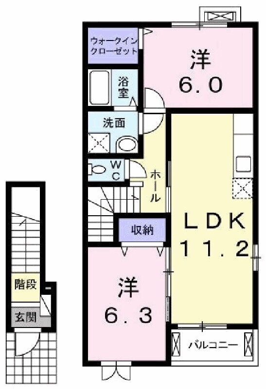 兵庫県加古川市平岡町土山 土山駅 2LDK アパート 賃貸物件詳細