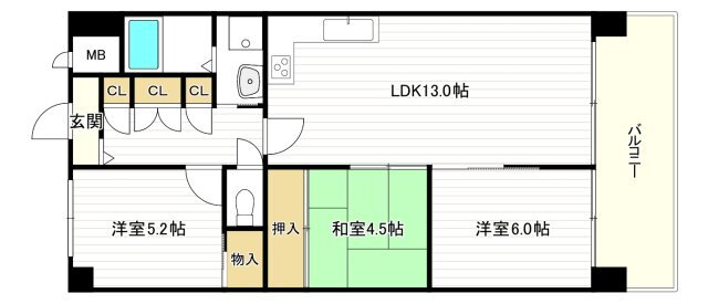大阪府大阪市住之江区西加賀屋３ 北加賀屋駅 3LDK マンション 賃貸物件詳細