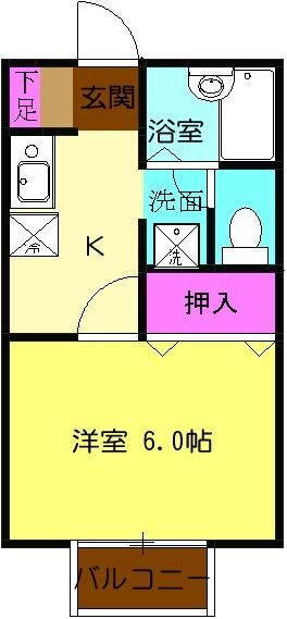 神奈川県大和市大和東２ 大和駅 1K アパート 賃貸物件詳細