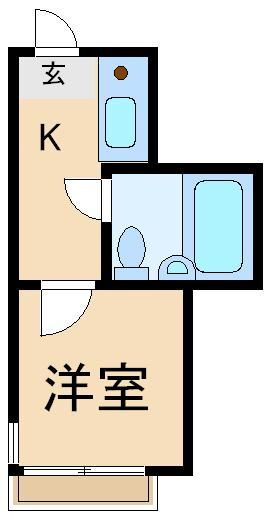 千葉県市川市平田１ 本八幡駅 1K アパート 賃貸物件詳細