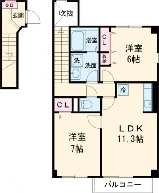大阪府茨木市島４ 沢良宜駅 2LDK アパート 賃貸物件詳細