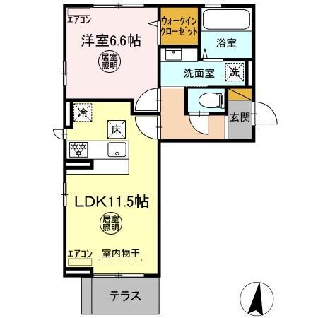 千葉県佐倉市大崎台１ 佐倉駅 1LDK アパート 賃貸物件詳細