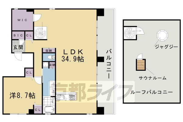 京都府京都市右京区太秦上刑部町 太秦天神川駅 1LDK マンション 賃貸物件詳細