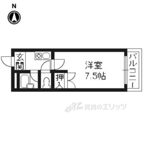 京都府京都市西京区上桂北村町 上桂駅 1K マンション 賃貸物件詳細