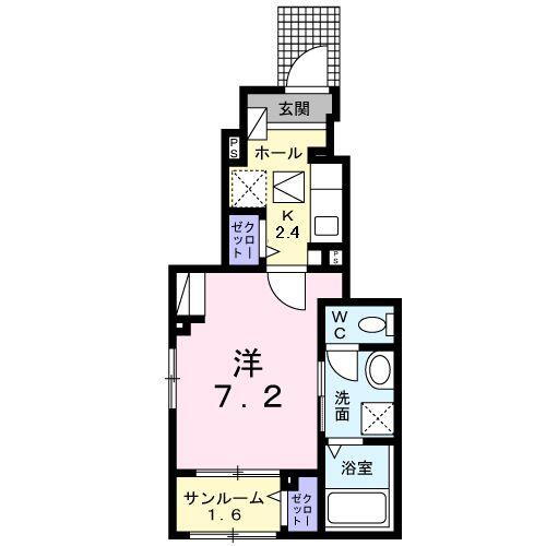 兵庫県姫路市龍野町３ 姫路駅 1K アパート 賃貸物件詳細