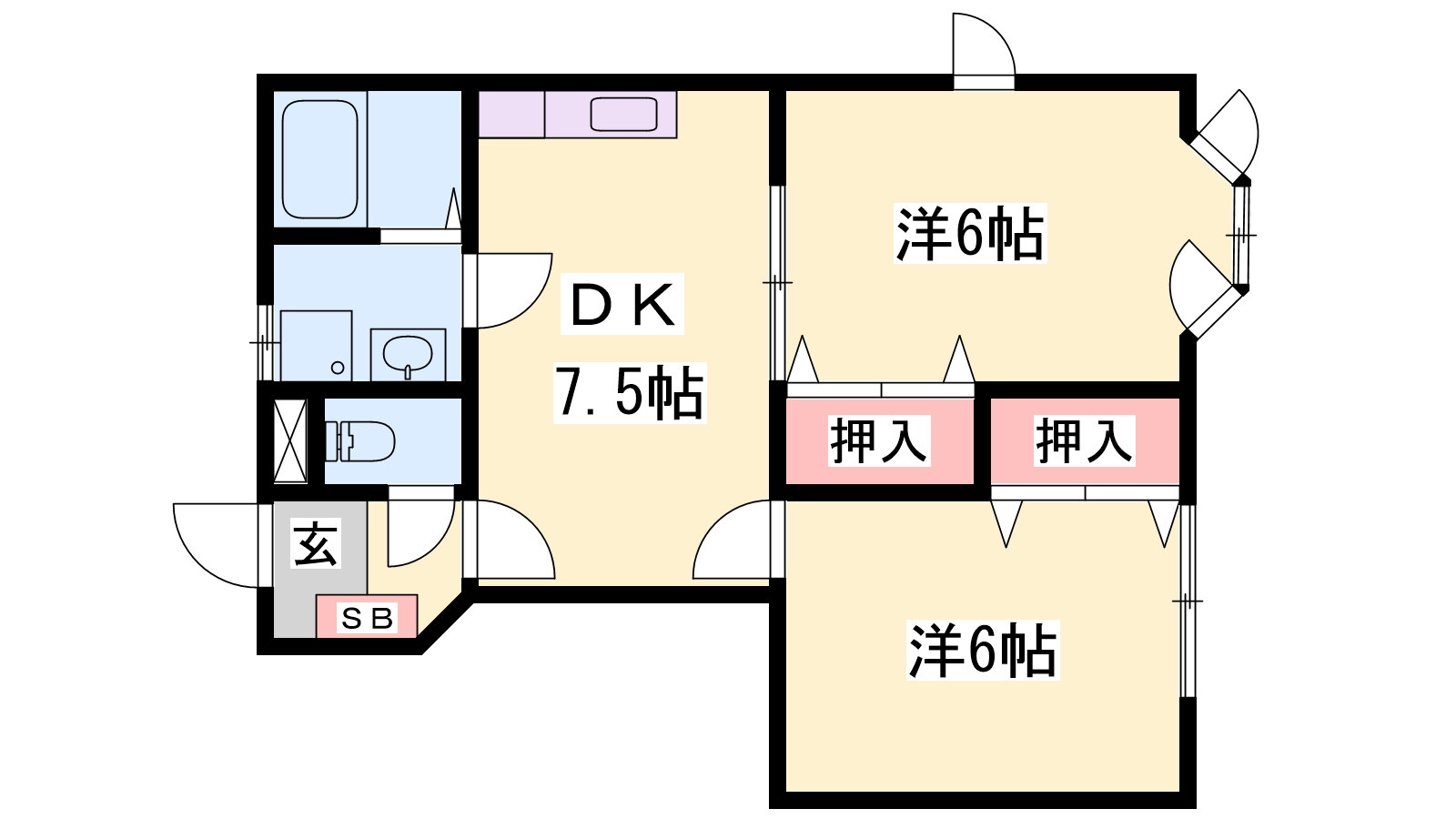 兵庫県加東市下滝野 滝野駅 2DK アパート 賃貸物件詳細