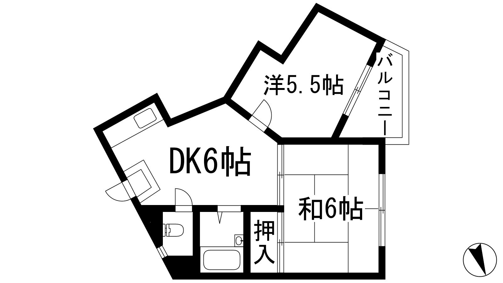 大阪府箕面市瀬川２ 石橋阪大前駅 2DK マンション 賃貸物件詳細