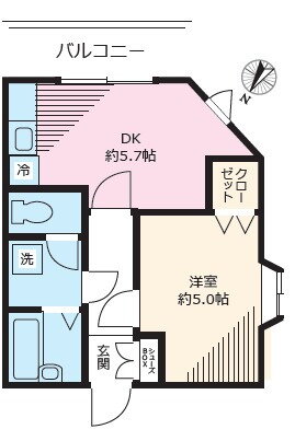 千葉県柏市根戸 北柏駅 1DK マンション 賃貸物件詳細