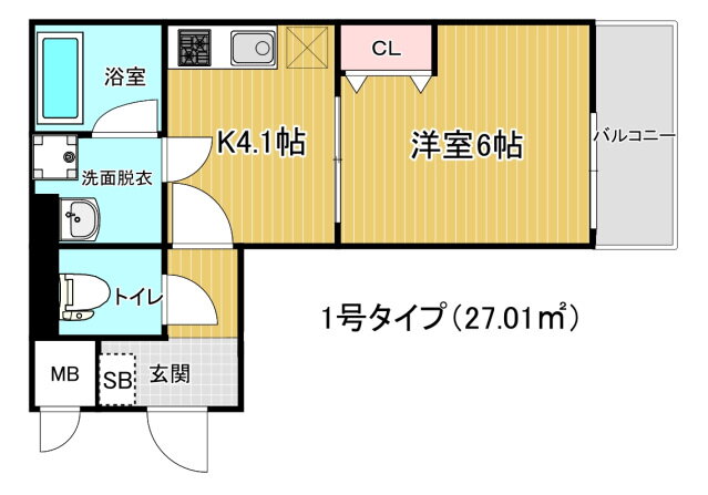 大阪府八尾市本町５ 近鉄八尾駅 1K マンション 賃貸物件詳細