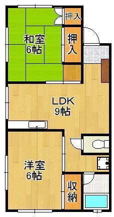 福岡県北九州市戸畑区中原西１ 九州工大前駅 2LDK アパート 賃貸物件詳細