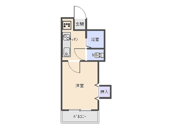 愛媛県四国中央市上柏町 伊予三島駅 1K マンション 賃貸物件詳細
