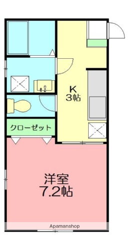 神奈川県藤沢市辻堂神台２ 辻堂駅 1K アパート 賃貸物件詳細