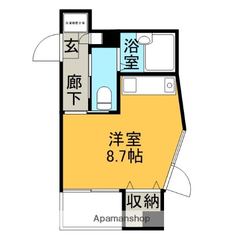 鹿児島県鹿児島市高麗町 中洲通駅 ワンルーム マンション 賃貸物件詳細