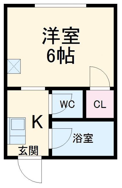 岐阜県岐阜市太郎丸北郷 岐阜駅 1K マンション 賃貸物件詳細