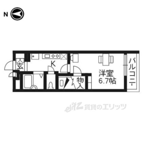 京都府京都市中京区壬生高樋町 大宮駅 1K アパート 賃貸物件詳細