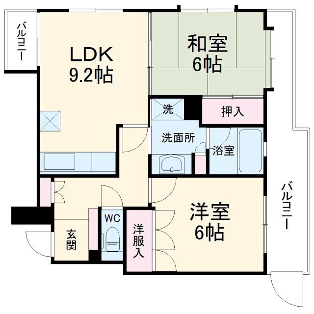 神奈川県横浜市栄区笠間５ 大船駅 2DK マンション 賃貸物件詳細