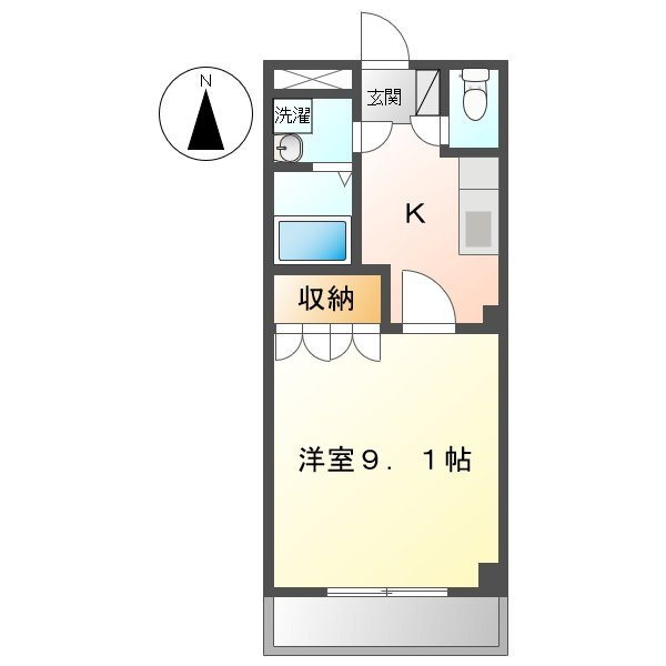 愛知県愛知郡東郷町北山台１ 日進駅 1K マンション 賃貸物件詳細