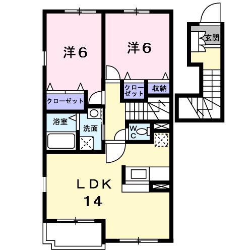 大阪府泉南市男里４ 尾崎駅 2LDK アパート 賃貸物件詳細