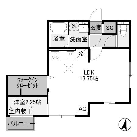 群馬県前橋市城東町３ 中央前橋駅 1LDK アパート 賃貸物件詳細