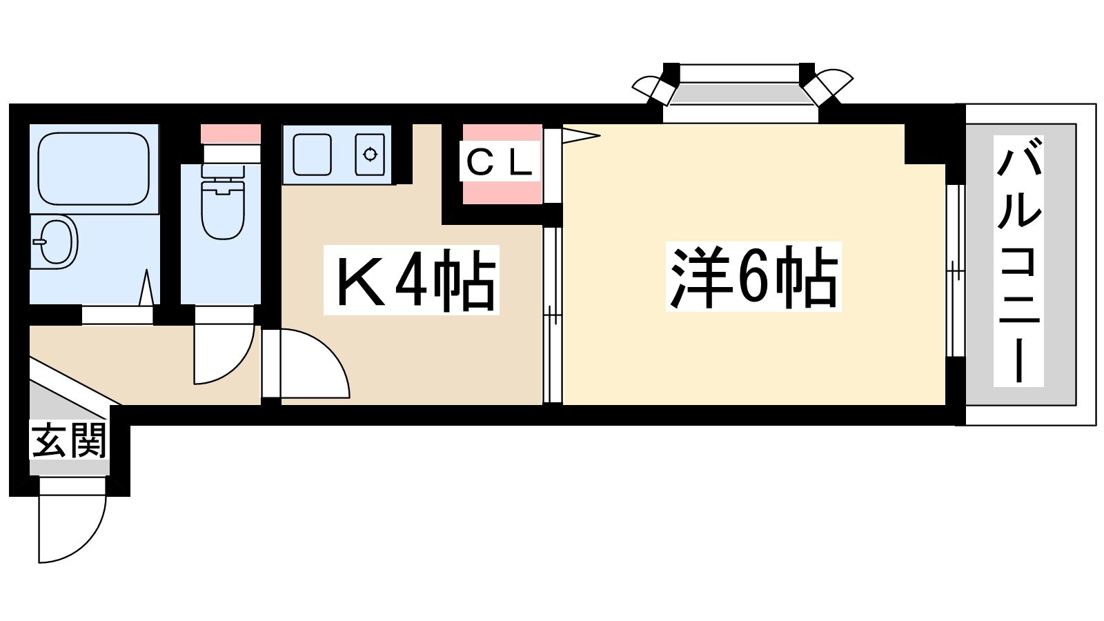 大阪府大阪市東淀川区淡路３ 淡路駅 1K マンション 賃貸物件詳細