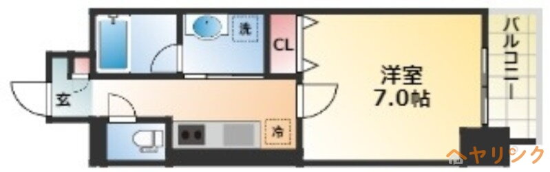 愛知県名古屋市北区大曽根４ 平安通駅 1K マンション 賃貸物件詳細