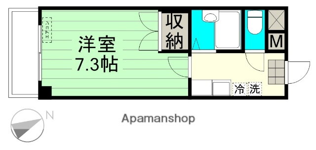 広島県三原市宮浦３ 三原駅 1K マンション 賃貸物件詳細