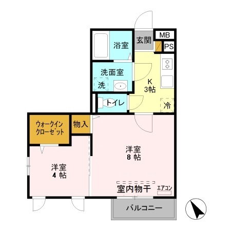 埼玉県富士見市針ケ谷１ みずほ台駅 2K アパート 賃貸物件詳細